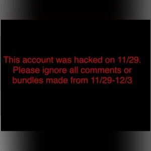 HACKED ACCOUNT